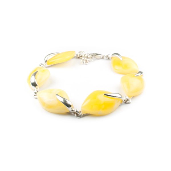 silver-chain-bracelet-with-natural-baltic-amber-heaven
