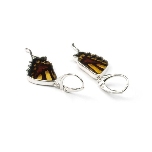 silver-earrings-with-natural-baltic-amber-butterfly-wings