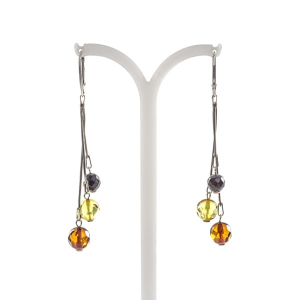 silver-earrings-with-natural-baltic-amber-craberries-2