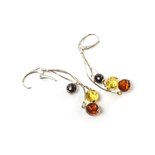silver-earrings-with-natural-baltic-amber-craberries