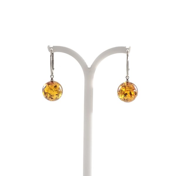 silver-earrings-with-natural-baltic-amber-orange-hang