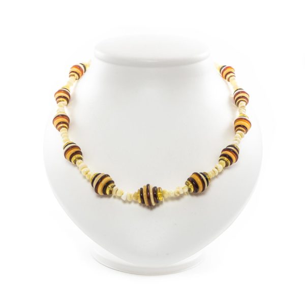 natural-baltic-amber-necklace-honeycomb