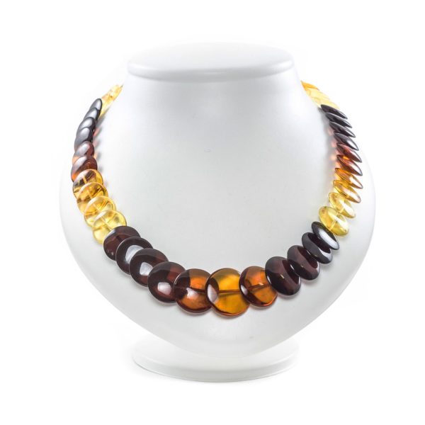 Natural Amber Necklace Rainbow