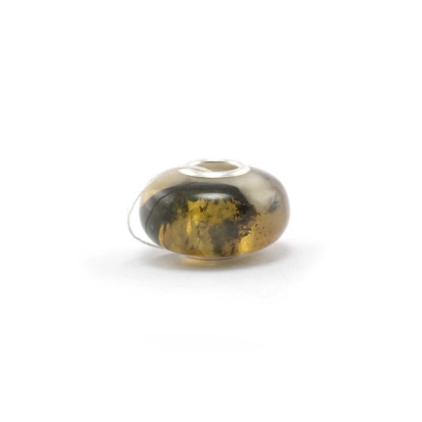 Mixed Color Amber Charm Bead Side