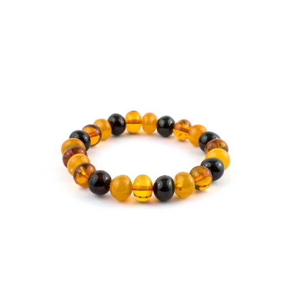 Honey Color Accent Baroque Beads Bracelet