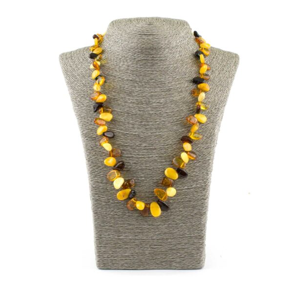 Colored Amber Necklace